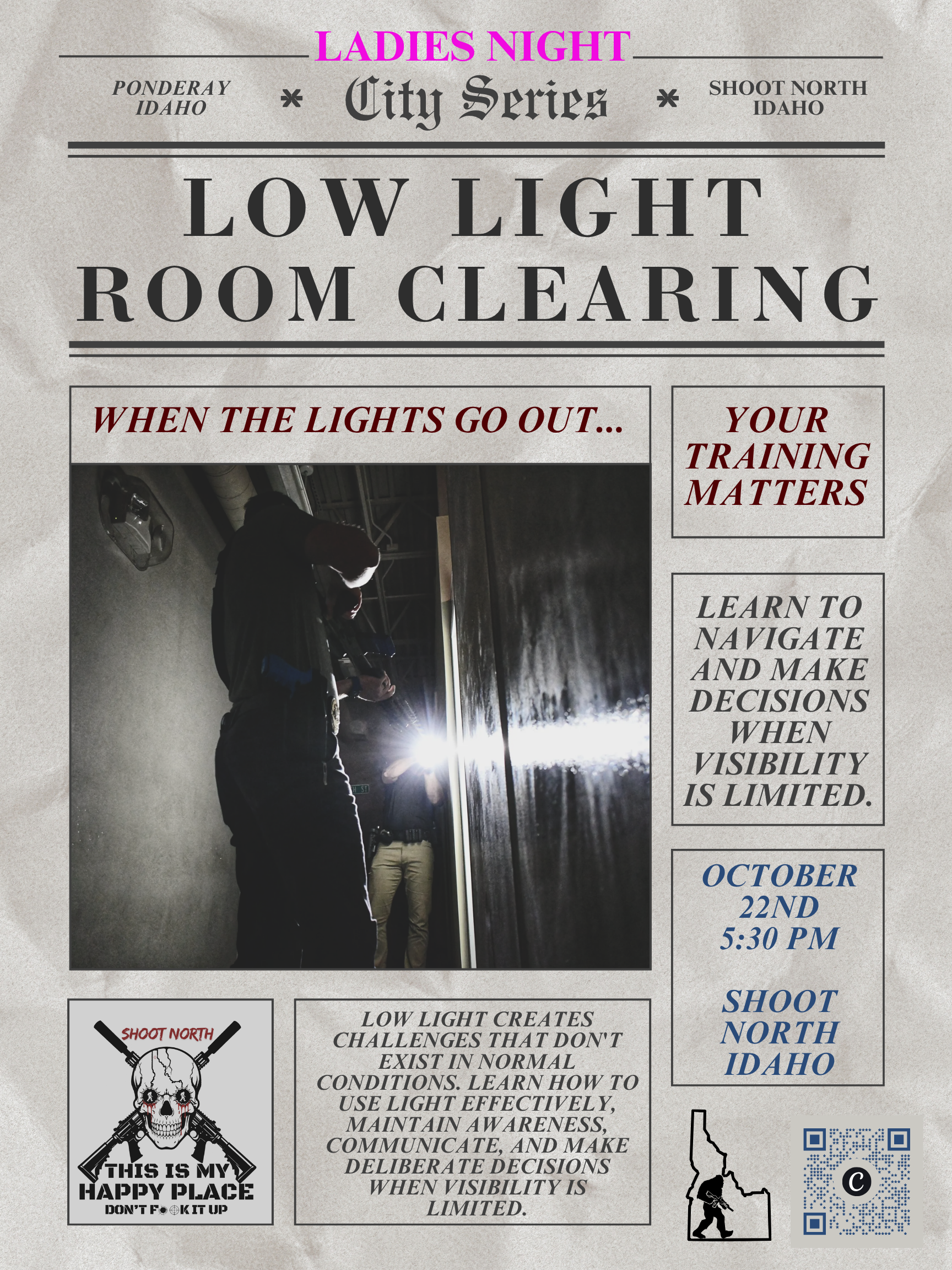 Ladies Night: Low Light Room Clearing
