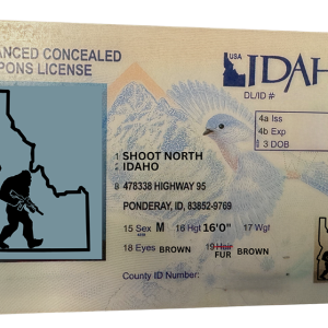 Idaho Enhanced Concealed Carry Certification